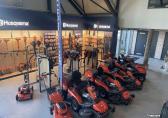 Husqvarna Rider zitmaaiers robot en Loopmaaiers